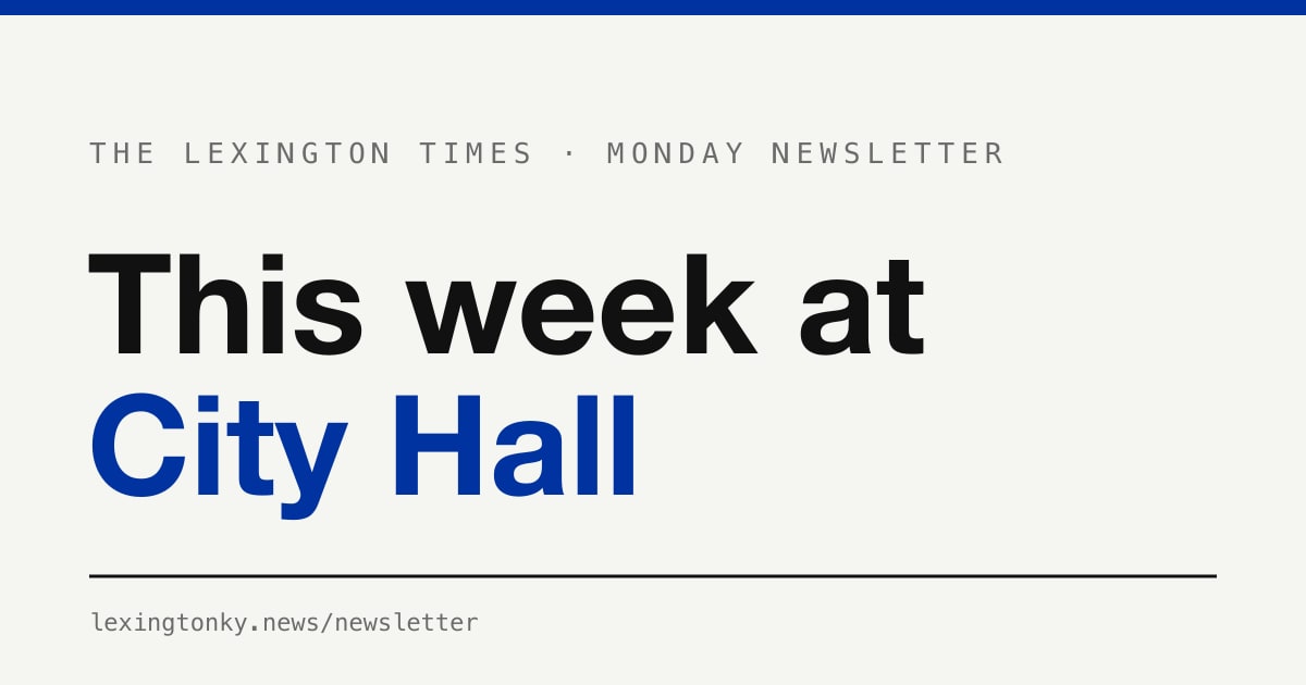 This week at City Hall (Sept. 28–Oct. 2): Planning Commission Subdivision Committee meets Thursday