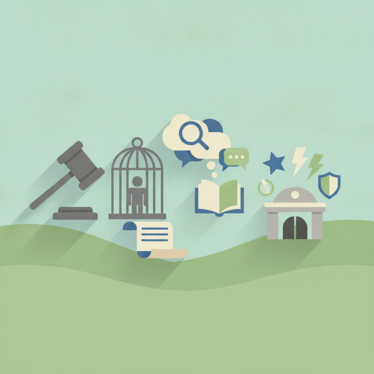 Flat design illustration with a