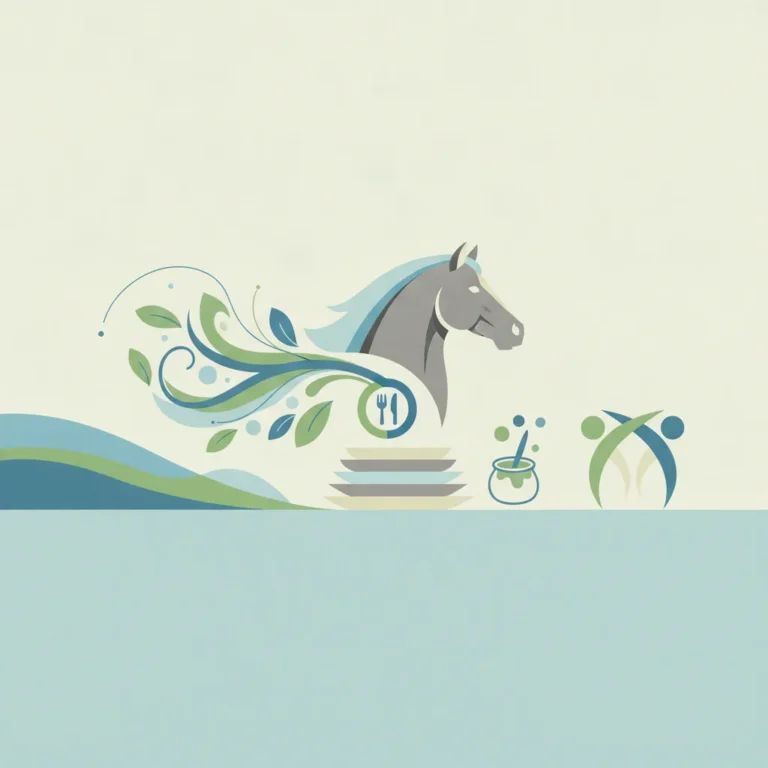A stylized vector illustration in soft shades