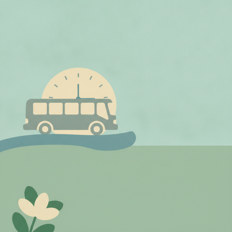 A minimalist graphic illustration featuring a