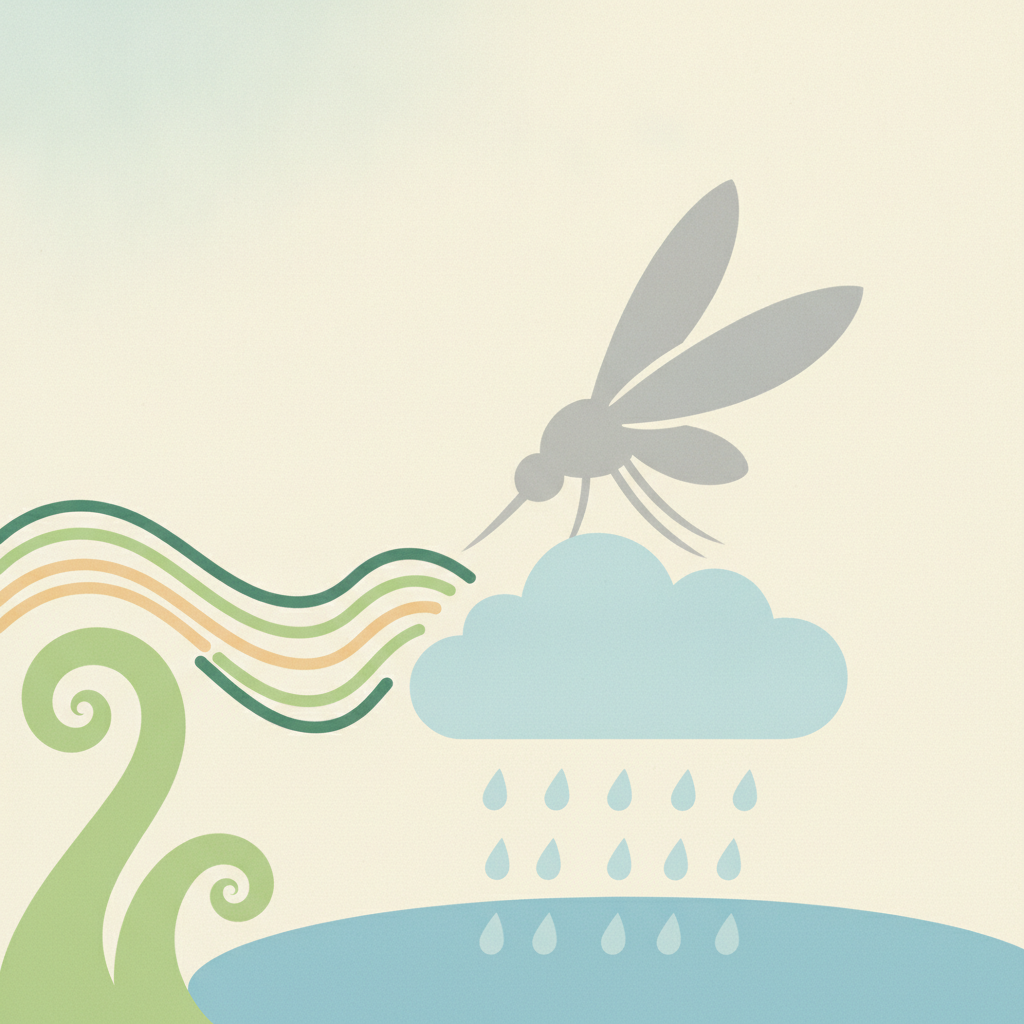 Graphic illustration featuring a gray silhouette of