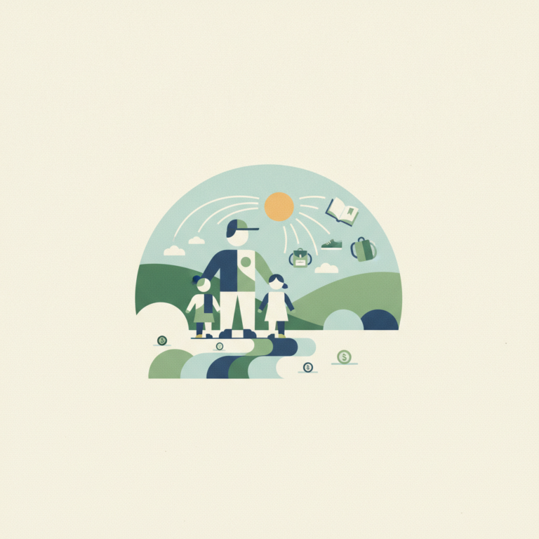 A stylized illustration of a uniformed