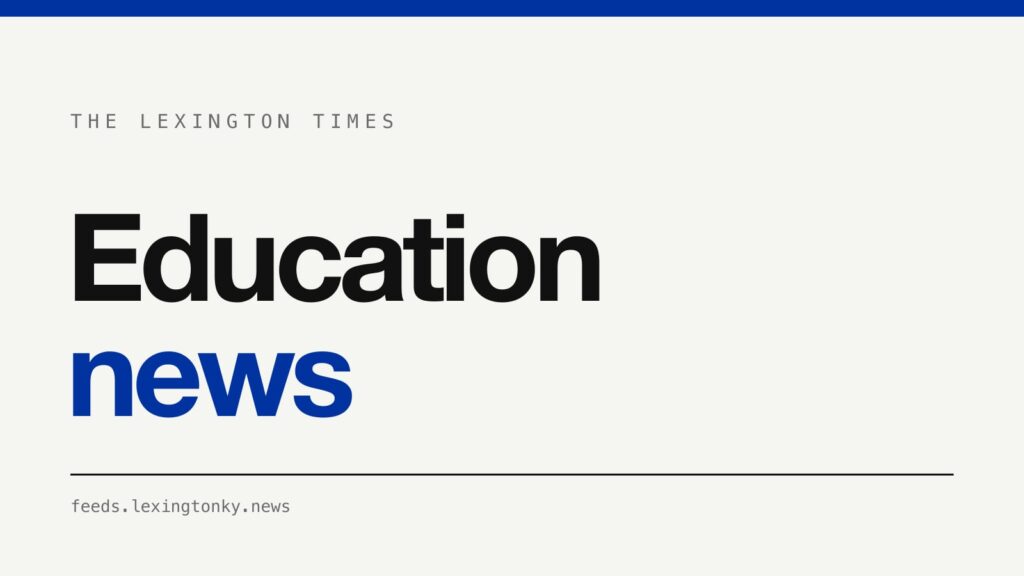 A graphic banner for The Lexington Times featuring